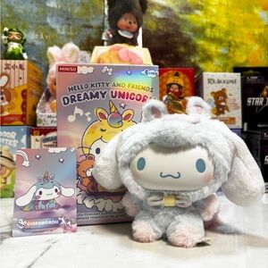 Hello Kitty & Friends “Cinnmoroll” 🩵Dreamy Unicorn Plush Blind Box Confirmed
